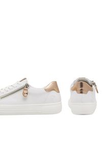Remonte Sneakersy D0903-81 Biały. Kolor: biały. Materiał: skóra #7