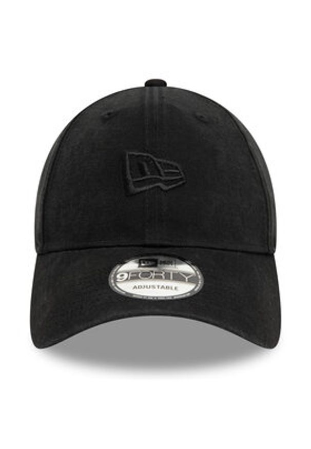 New Era Czapka z daszkiem Flag 9FORTY 60595458 Czarny. Kolor: czarny. Materiał: bawełna, materiał