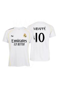 Real Madrid - Koszulka domowa Real Madryt 2025-26 Premium Replica - Mbappé - 10. Kolor: wielokolorowy. Wzór: napisy. Sport: piłka nożna #1