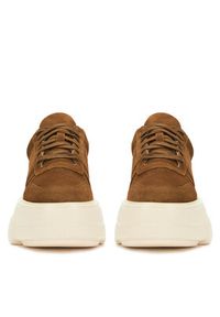 Badura Sneakersy CASI-01W1-006 Brązowy. Kolor: brązowy. Materiał: skóra, zamsz #3