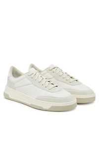 BOSS Sneakersy Baltimore 50548705 Biały. Kolor: biały. Materiał: skóra, zamsz #4