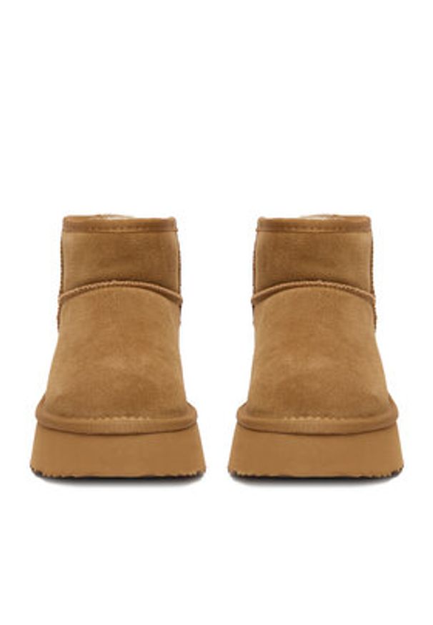 Badura Śniegowce EO-ANIKA-TS6302-01 Brązowy. Kolor: brązowy. Materiał: zamsz, skóra