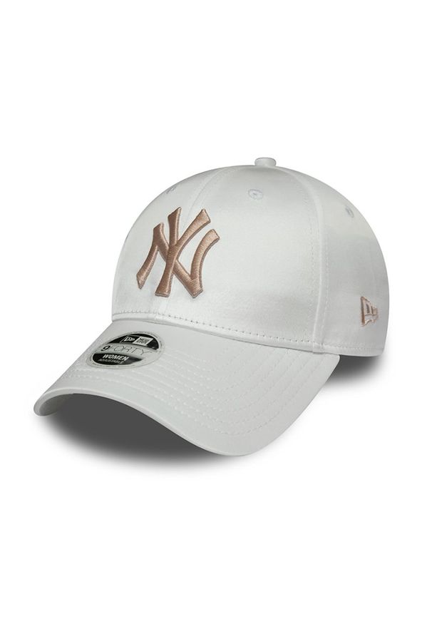 New Era - NEW ERA NEW YORK YANKEES SATIN 9FORTY > 12040385. Materiał: poliester, satyna. Wzór: aplikacja