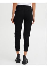 ICHI Spodnie materiałowe 20104757 Czarny Slim Fit. Kolor: czarny. Materiał: syntetyk #5