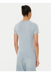 BOSS T-Shirt C_Elogo 50535322 Niebieski Regular Fit. Kolor: niebieski. Materiał: bawełna #4
