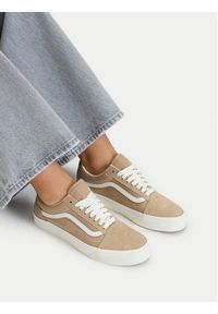 Vans Tenisówki Old Skool VN000EDY4MG1 Beżowy. Kolor: beżowy. Materiał: materiał #1