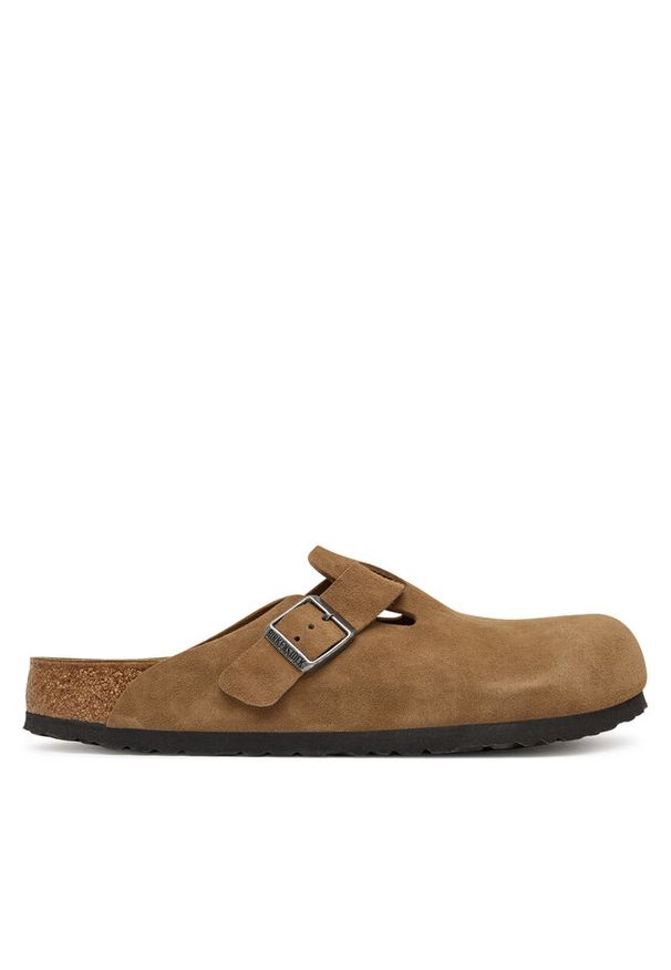 Klapki Birkenstock. Kolor: brązowy