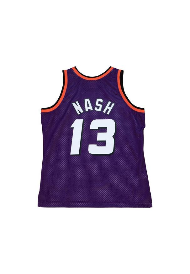 Mitchell & Ness - Koszulka NBA Phoenix Suns Steve Nash Swingman 1996/97. Kolor: fioletowy. Materiał: poliester. Sport: koszykówka