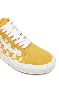 Vans Tenisówki Old Skool Checkerboard VN000DB3ZX71 Żółty. Kolor: żółty. Materiał: materiał #5