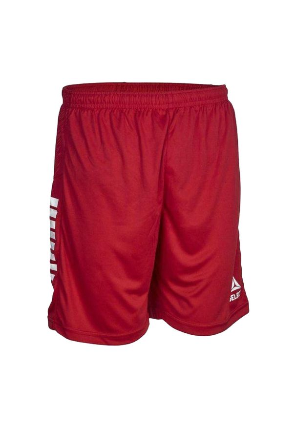 SELECT - Spodenki Dziecięce Hiszpania. Kolor: czerwony. Styl: sportowy. Sport: turystyka piesza