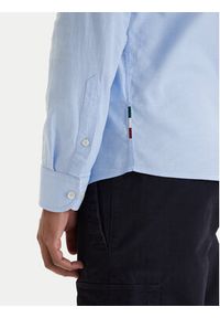 Aeronautica Militare Koszula 261CA1320UCT03532 Błękitny Regular Fit. Kolor: niebieski. Materiał: bawełna #2