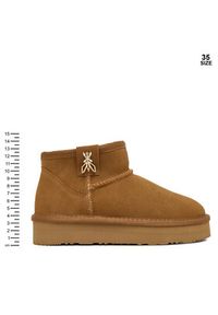 Patrizia Pepe Śniegowce PPJ989.24 Brązowy. Kolor: brązowy. Materiał: skóra, zamsz #2
