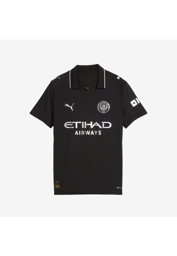 Koszulka piłkarska dla dzieci Puma Manchester City 25/26. Materiał: materiał. Sport: piłka nożna