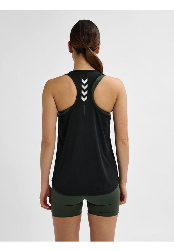 Damski tank top Hummel TE Tola. Kolor: czarny. Sport: piłka nożna, fitness