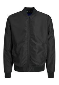 Jack & Jones - Jack&Jones Kurtka bomber Palma 12235603 Czarny Regular Fit. Kolor: czarny. Materiał: syntetyk #3