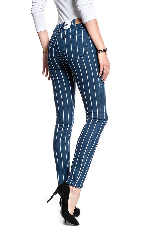 Lee - SPODNIE DAMSKIE LEE SCARLETT STREAK STRIPE L526MPHY 112111770