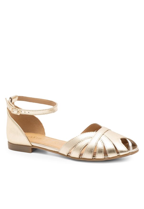 Sandały Sergio Bardi RST-B1032-03SB Złoty. Kolor: złoty