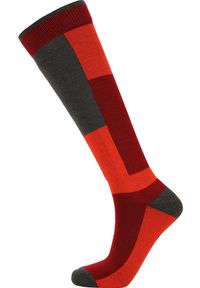 Skarpetki Whistler Corsicana (x2). Kolor: czerwony, beżowy, wielokolorowy. Sport: narciarstwo
