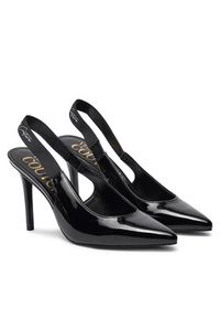 Versace Jeans Couture Szpilki 77VA3S52 Czarny. Kolor: czarny. Materiał: skóra. Obcas: na szpilce