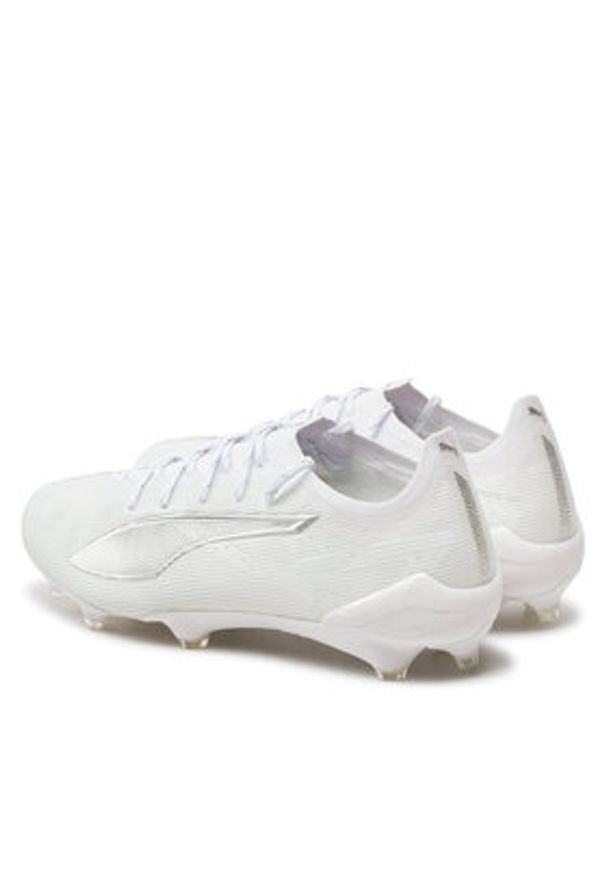 Puma Buty do piłki nożnej Ultra 5 Ultimate Fg 107683 Biały. Kolor: biały. Materiał: skóra