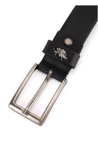U.S. Polo Assn. Pasek AIUXT2375MHN Czarny. Kolor: czarny. Materiał: skóra