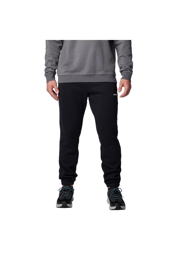 columbia - Spodnie sportowe męskie Meridian Creek Jogger. Kolor: czarny. Materiał: poliester, bawełna. Długość: długie