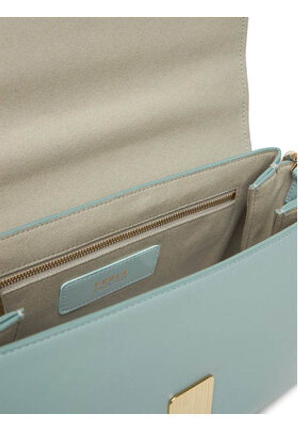 Furla Torebka WB01448 BX3227 AQ000 Niebieski. Kolor: niebieski. Materiał: skórzane