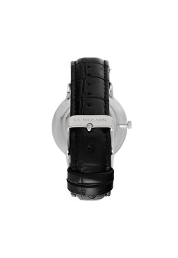 U.S. Polo Assn. Zegarek Dorian USP7273ST Czarny. Kolor: czarny