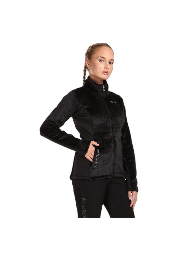 Kilpi - Polar damski KILPI SKATHI-W. Kolor: czarny. Materiał: polar. Sezon: zima. Sport: narciarstwo