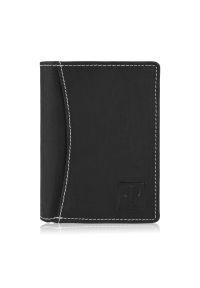 Portfel męski czarny PAOLO PERUZZI T-13-BL. Kolor: czarny. Materiał: skóra #1