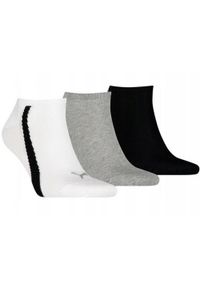 Puma - Skarpetki Do Kostek Unisex Dla Dorosłych Lifestyle 3pak. Kolor: czarny, niebieski, wielokolorowy, biały. Sport: tenis
