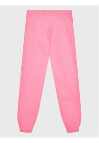 Champion Spodnie dresowe 404608 Różowy Regular Fit. Kolor: różowy. Materiał: bawełna #3