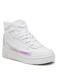 Fila Sneakersy Fxventuno F Logo Mid Wmn FFW0025.13078 Biały. Kolor: biały. Materiał: skóra #5