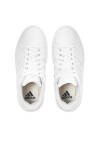 Adidas - adidas Sneakersy Grand Court Platform IE1089 Biały. Kolor: biały. Materiał: skóra. Obcas: na platformie #5