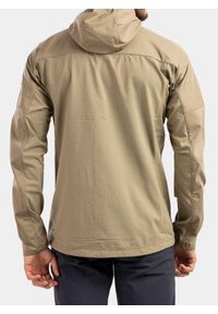 Fjällräven - Kurtka przeciwwiatrowa męska Fjallraven Abisko Midsummer Jacket. Kolor: beżowy. Sport: turystyka piesza