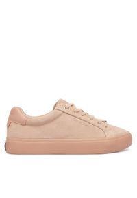 Calvin Klein Sneakersy Lace-Up Sneaker Suede/Wl Ck HW0HW02679 Różowy. Kolor: różowy. Materiał: zamsz, skóra
