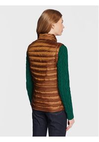 TOMMY HILFIGER - Tommy Hilfiger Bezrękawnik WW0WW37265 Brązowy Regular Fit. Kolor: brązowy. Materiał: syntetyk. Długość rękawa: bez rękawów #5