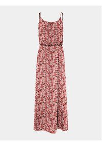 only - ONLY Sukienka letnia Nova 15222217 Różowy Regular Fit. Kolor: różowy. Materiał: wiskoza. Sezon: lato