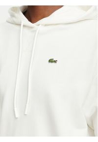 Lacoste Bluza SF7612 Biały Regular Fit. Kolor: biały. Materiał: bawełna #3