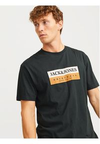 Jack & Jones - Jack&Jones T-Shirt Fredeiksberg 12262492 Szary Regular Fit. Kolor: szary. Materiał: bawełna