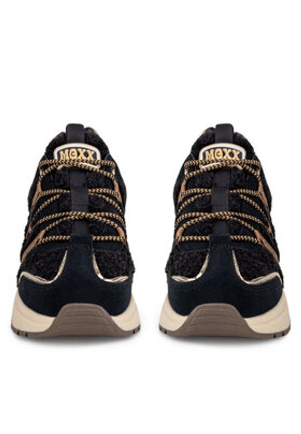 MEXX Sneakersy MI001009243W Czarny. Kolor: czarny. Materiał: materiał