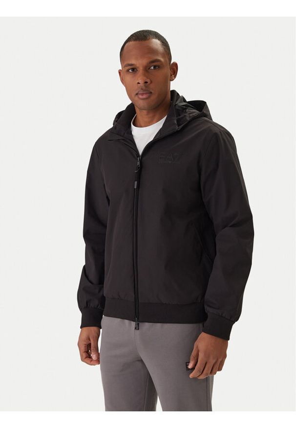 EA7 Emporio Armani Kurtka przejściowa 7M002279 AF21228 Czarny Regular Fit. Kolor: czarny. Materiał: syntetyk