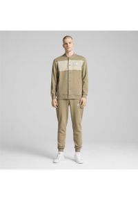 Puma - Męska kurtka bomberka PUMA SQUAD PUMA Oak Branch Beige. Kolor: beżowy