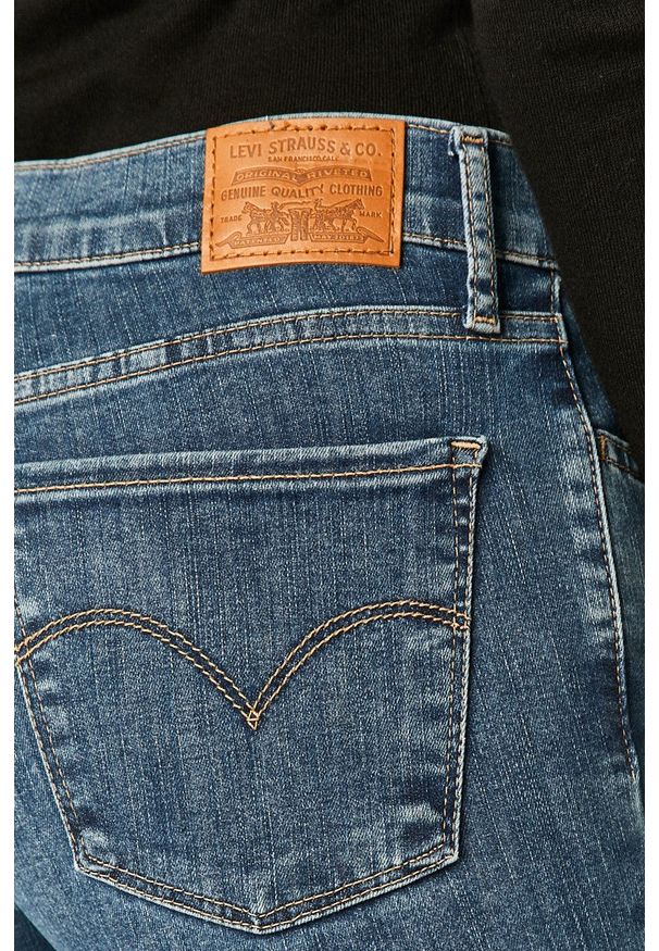 Levi's® - Levi's - Jeansy 710. Okazja: na spotkanie biznesowe. Kolor: niebieski. Styl: biznesowy
