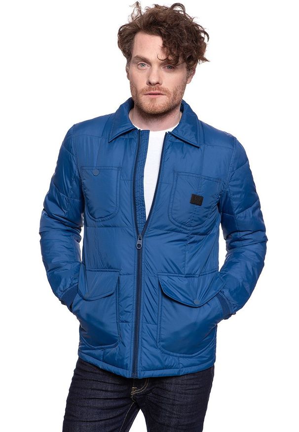 Lee - KURTKA LEE LIGHTWEIGHT PADDED OIL BLUE L86CUJMO 112122639