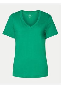 GAP - Gap T-Shirt 740140-50 Zielony Regular Fit. Kolor: zielony. Materiał: bawełna #4