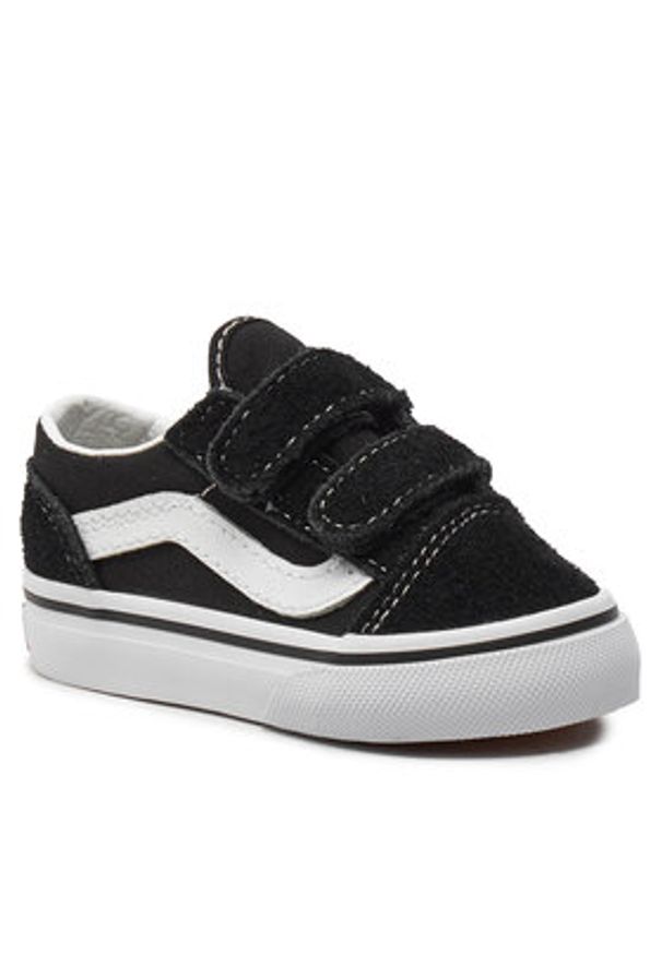 Vans Tenisówki Old Skool V VN000D3YBLK Czarny. Kolor: czarny. Materiał: zamsz, skóra