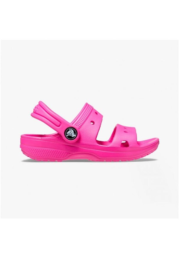 Sandały dla dzieci Crocs Classic Kids Sandals T. Kolor: różowy. Styl: sportowy