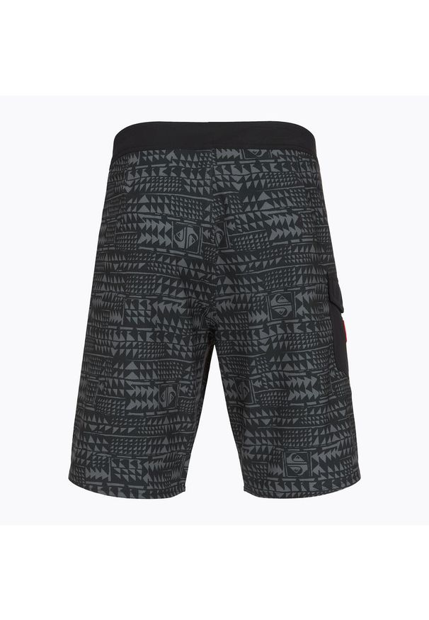 Szorty kąpielowe męskie Quiksilver Surfsilk Hawaii 21". Kolor: czarny