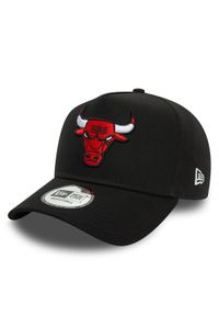 New Era Czapka z daszkiem Patch Chicago Bulls 9FORTY E-Frame 60580707 Czarny. Kolor: czarny. Materiał: bawełna, materiał #1